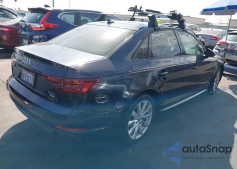 2018 Audi A4 2.0T Tech Ultra Premium/2.0T Ultra Premium z USA, uszkodzony, nr VIN WAUKMAF45JA153950